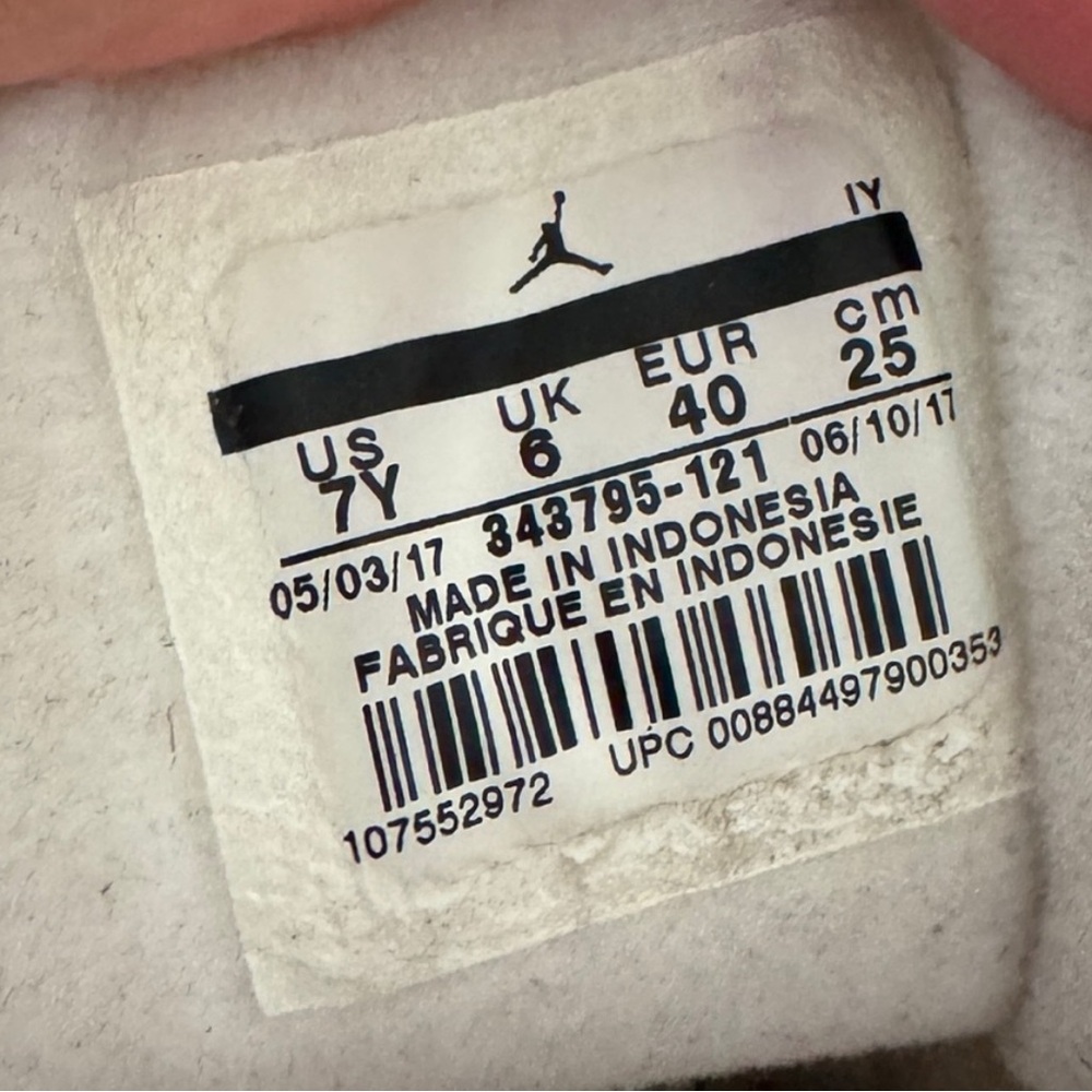 Jordan true flight white cement 7 8.5 - Picture 6 of 6